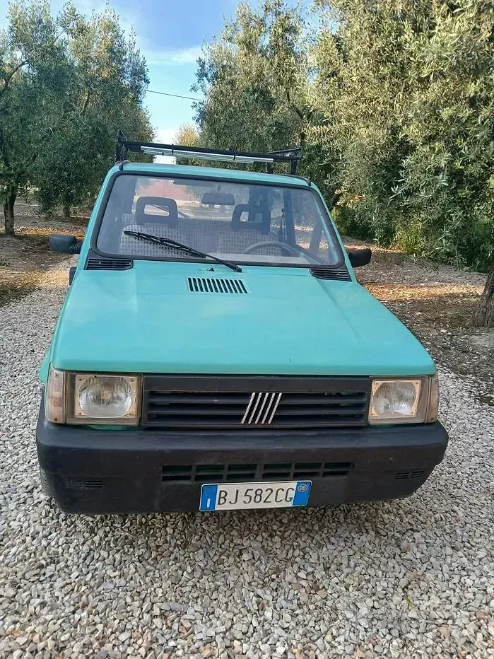Usata Fiat Panda 39 CV (28 kW) 2000 Verde Utilitaria