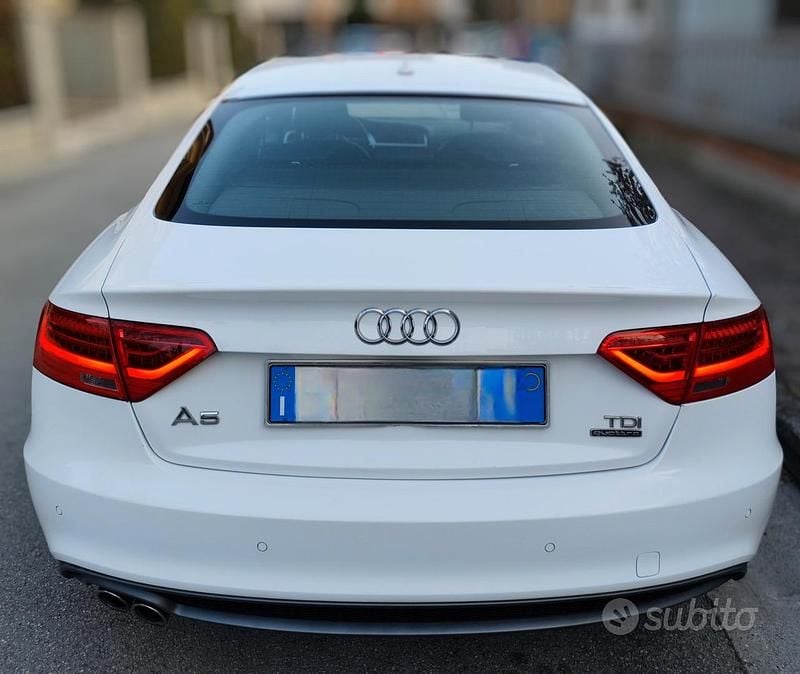 Usata Audi A5 S-Line 190 CV (139 kW) 2016 Bianco Coupé