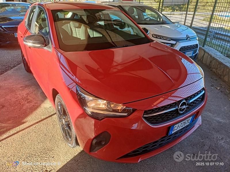 Usata Opel Corsa Edition 75 CV (55 kW) 2022 Rosso Berlina