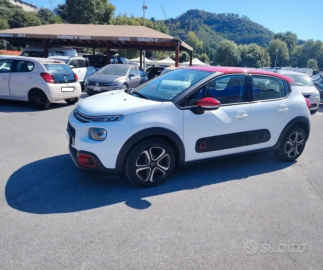 Usata Citroën C3 Shine 75 CV (55 kW) 2017 Bianco Berlina