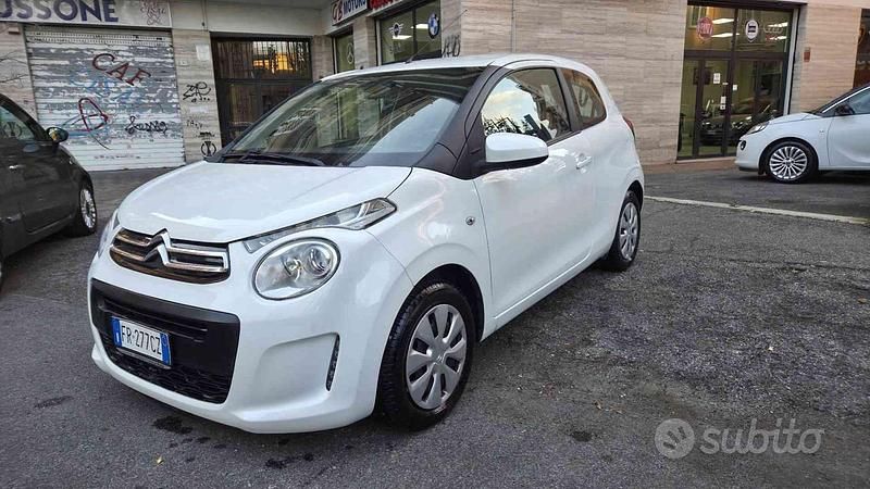 Usata Citroën C1 Shine 69 CV (50 kW) 2018 Bianco Utilitaria