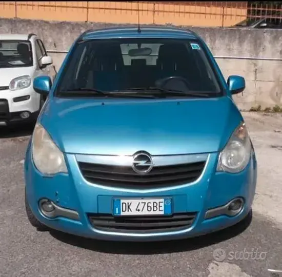 Usata Opel Agila 86 CV (63 kW) 2008 Bluazzurro Utilitaria