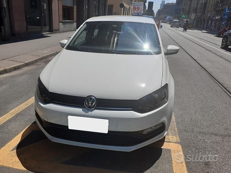 Usata VW Polo 60 CV (44 kW) 2017 Bianco Berlina