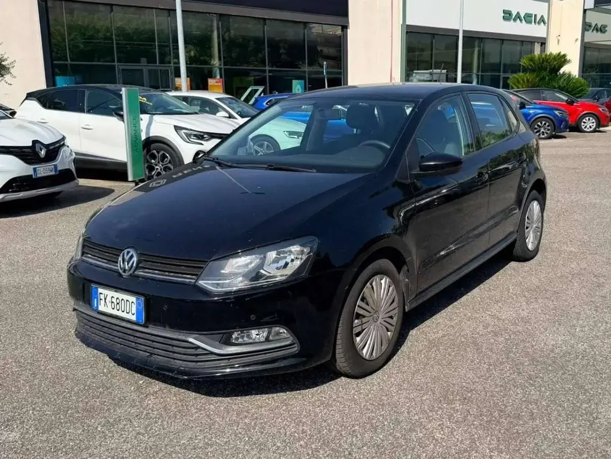Usata VW Polo Trendline 75 CV (55 kW) 2017 Nero Berlina
