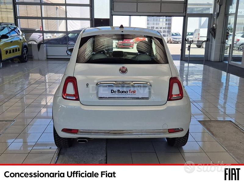 Usata Fiat 500 Lounge 95 CV (69 kW) 2016 Bianco Berlina