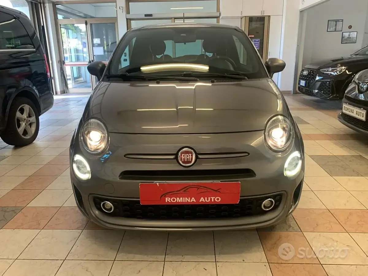 Usata Fiat 500 S 69 CV (50 kW) 2018 Grigio Berlina