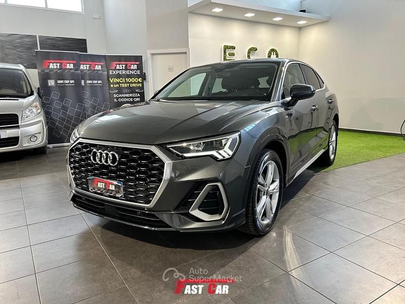 Grigio Usata 2021 Audi Q3 S-Line SUV | 33.900 € (Buon prezzo) - Immagine 1/4
