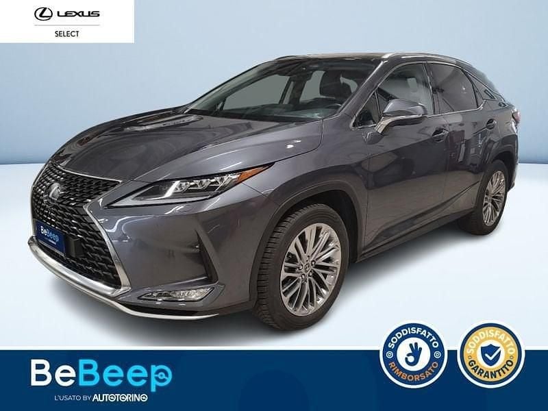 Usata Lexus RX450h Luxury Line 262 CV (192 kW) 2022 Grigio metallizzato SUV