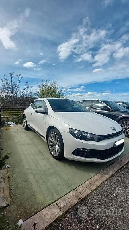 Usata VW Scirocco 140 CV (102 kW) 2009 Bianco Coupé