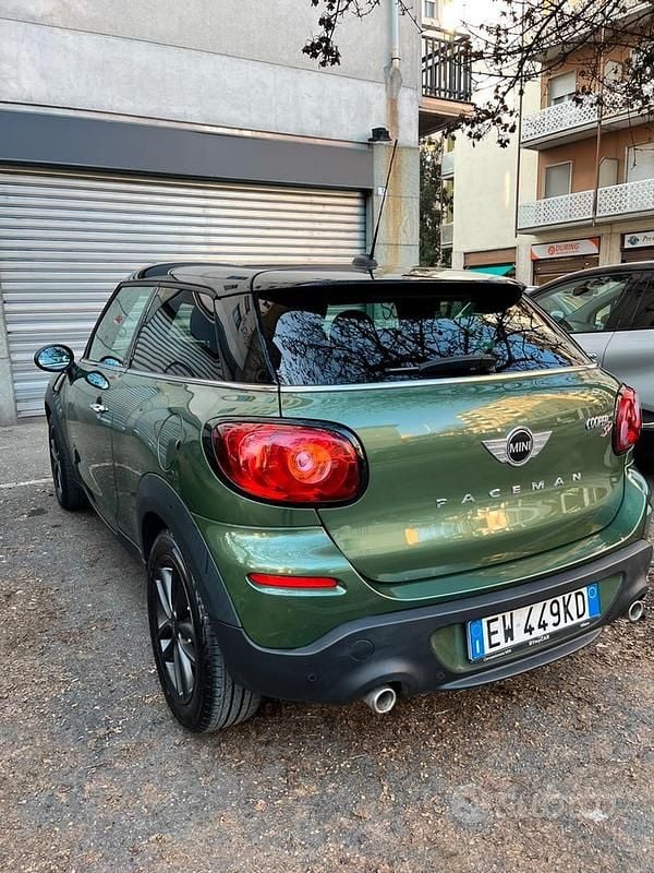 Usata Mini Paceman 145 CV (106 kW) 2014 Verde Utilitaria