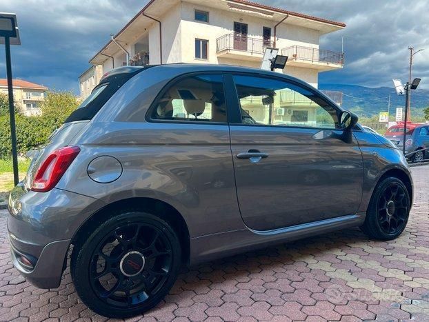 Usata Fiat 500 Sport 69 CV (50 kW) 2016 Grigio Cabrio
