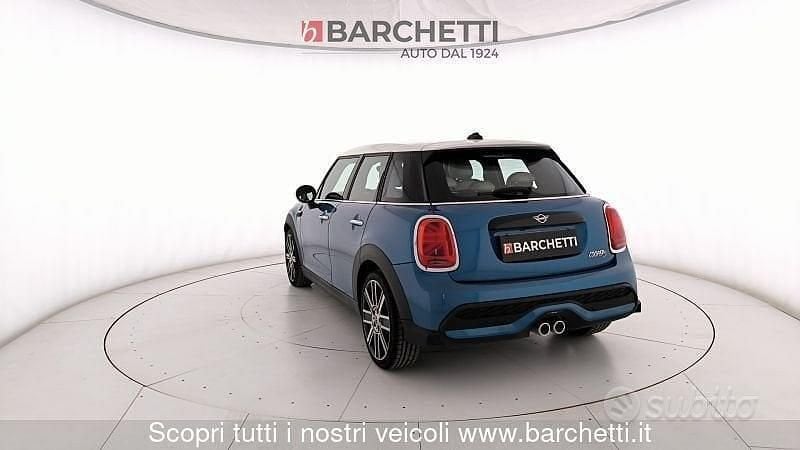 Usata Mini Cooper S 178 CV (130 kW) 2021 Blu Utilitaria