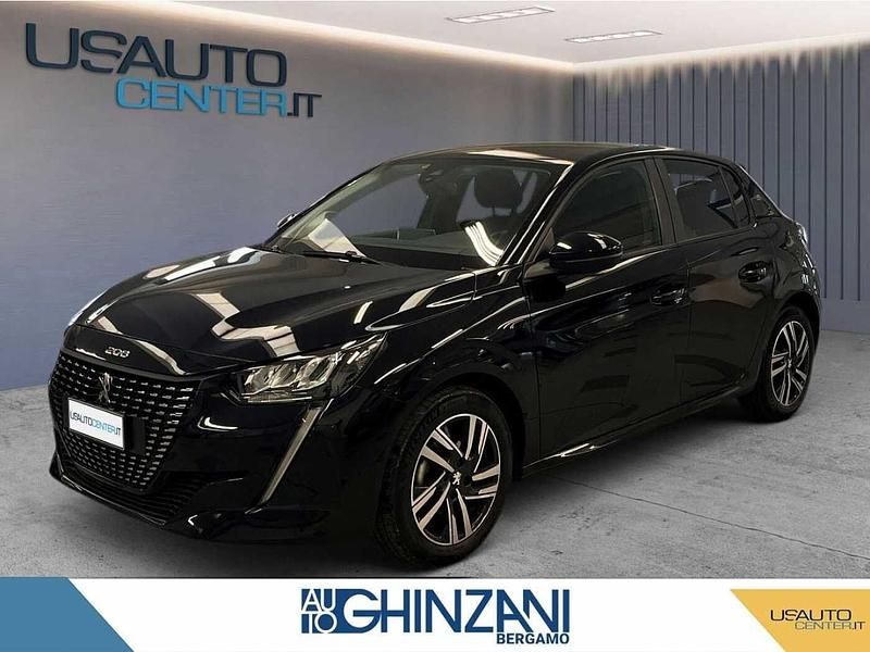 Usata Peugeot 208 Active 75 CV (55 kW) 2023 Nero Utilitaria