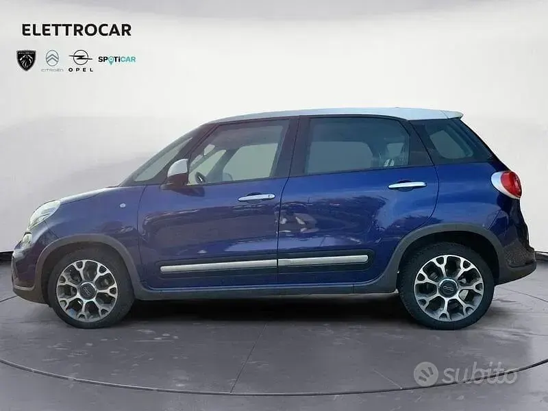 Usata Fiat 500L Trekking 105 CV (77 kW) 2015 Blu Monovolume