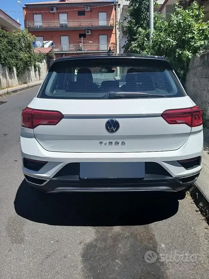 Usata VW T-Roc Style 110 CV (80 kW) 2021 Bianco SUV