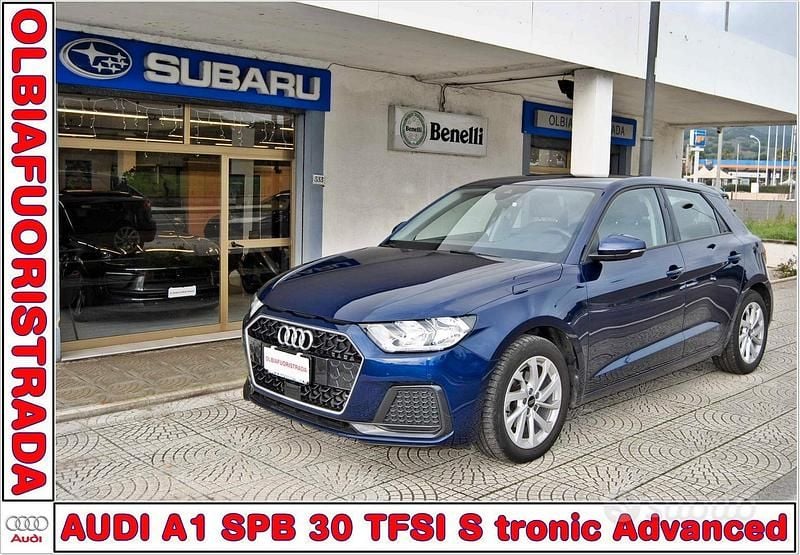 Usata Audi A1 Advanced 115 CV (84 kW) 2024 Blu Berlina
