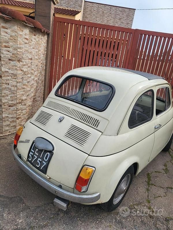 Usata Fiat 500 1960 Bianco Utilitaria
