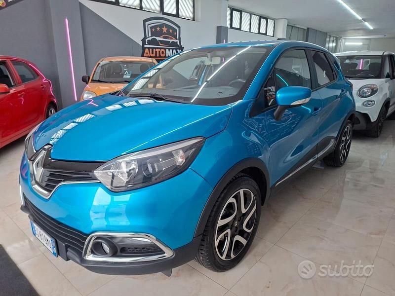 Usata Renault Captur 90 CV (66 kW) 2013 Blu SUV