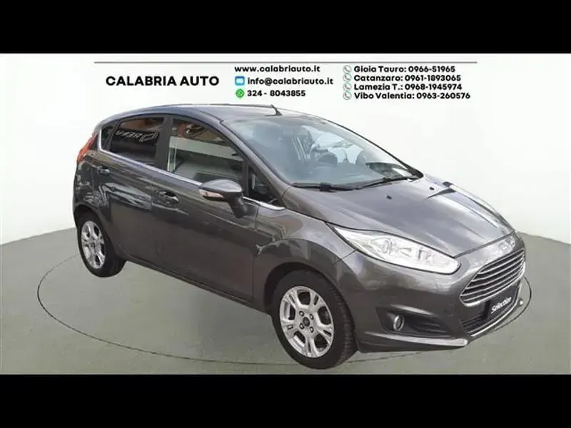 Usata Ford Fiesta Titanium 101 CV (74 kW) 2017 Grigio Utilitaria