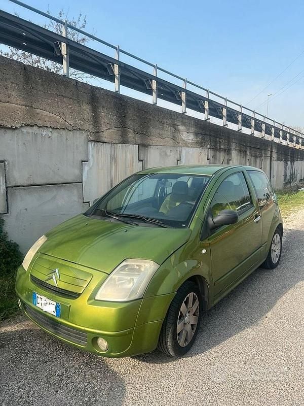 Usata Citroën C2 2005 Verde Utilitaria