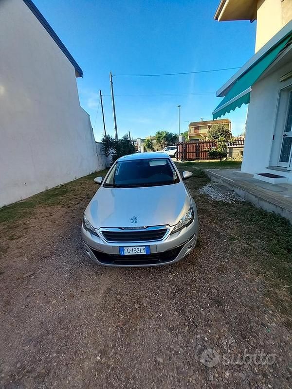 Usata Peugeot 308 112 CV (82 kW) 2017 Grigio Station wagon