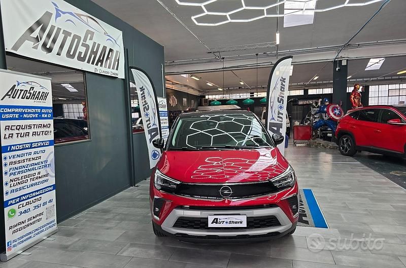 Usata Opel Crossland Edition 110 CV (80 kW) 2022 Rosso SUV