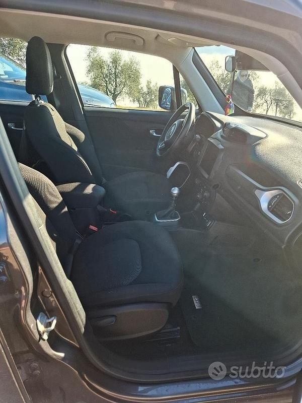 Usata Jeep Renegade Longitude 140 CV (102 kW) 2018 Grigio SUV