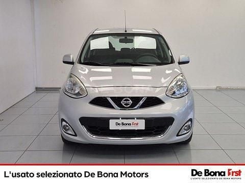 Grigio Usata 2016 Nissan Micra Acenta Tre volumi | 9490 € (Molto cara) - Immagine 1/4