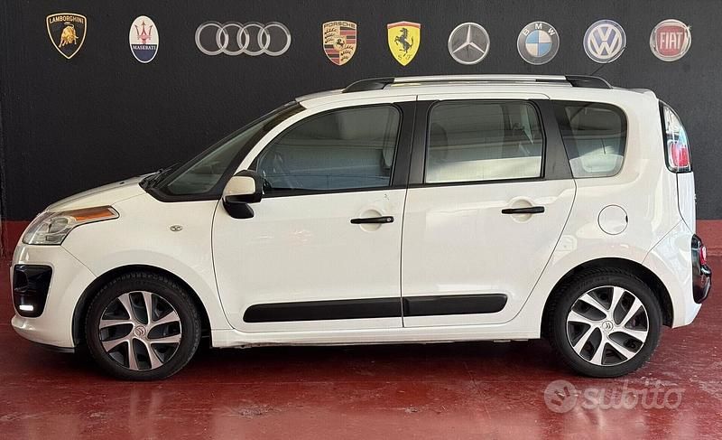 Usata Citroën C3 Picasso Exclusive 92 CV (67 kW) 2014 Bianco Monovolume
