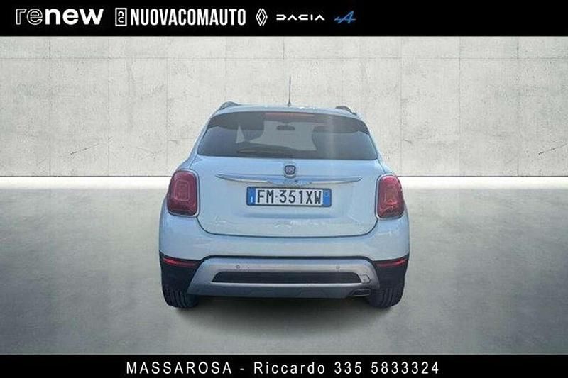 Usata Fiat 500X Cross Plus 95 CV (69 kW) 2018 Borgogna SUV