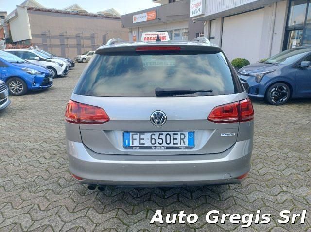 Usata VW Golf VII Highline 125 CV (91 kW) 2016 Argento Station wagon