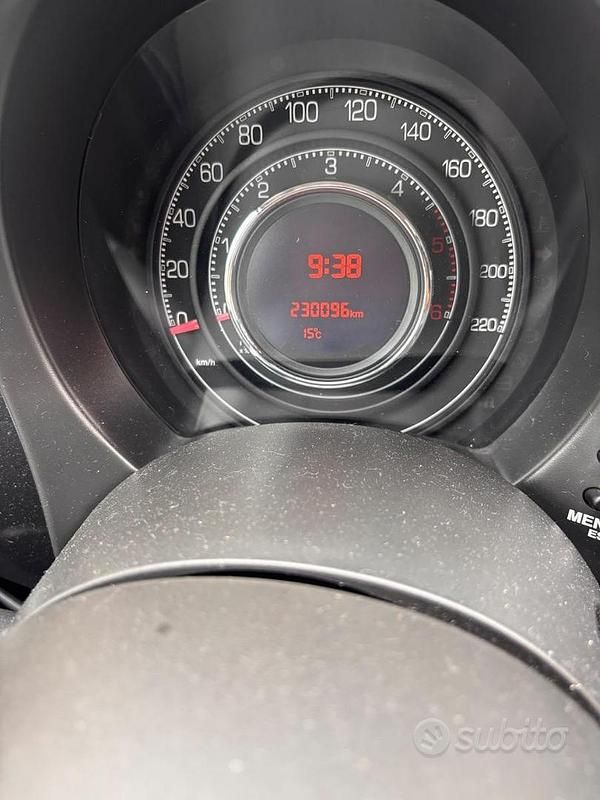 Usata Fiat 500 75 CV (55 kW) 2009 Nero Cabrio