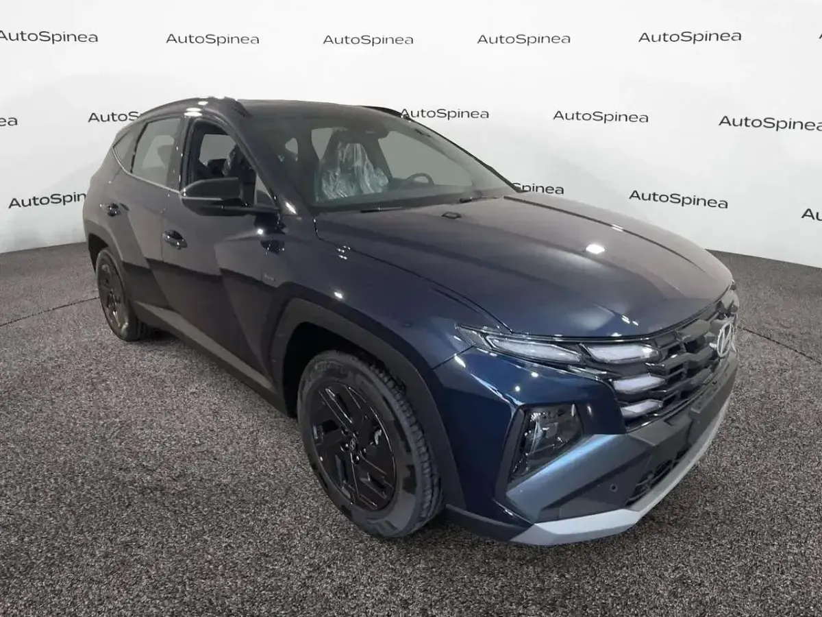 Nuova Hyundai Tucson Blackline 136 CV (100 kW) 2026 Blu/azzurro SUV