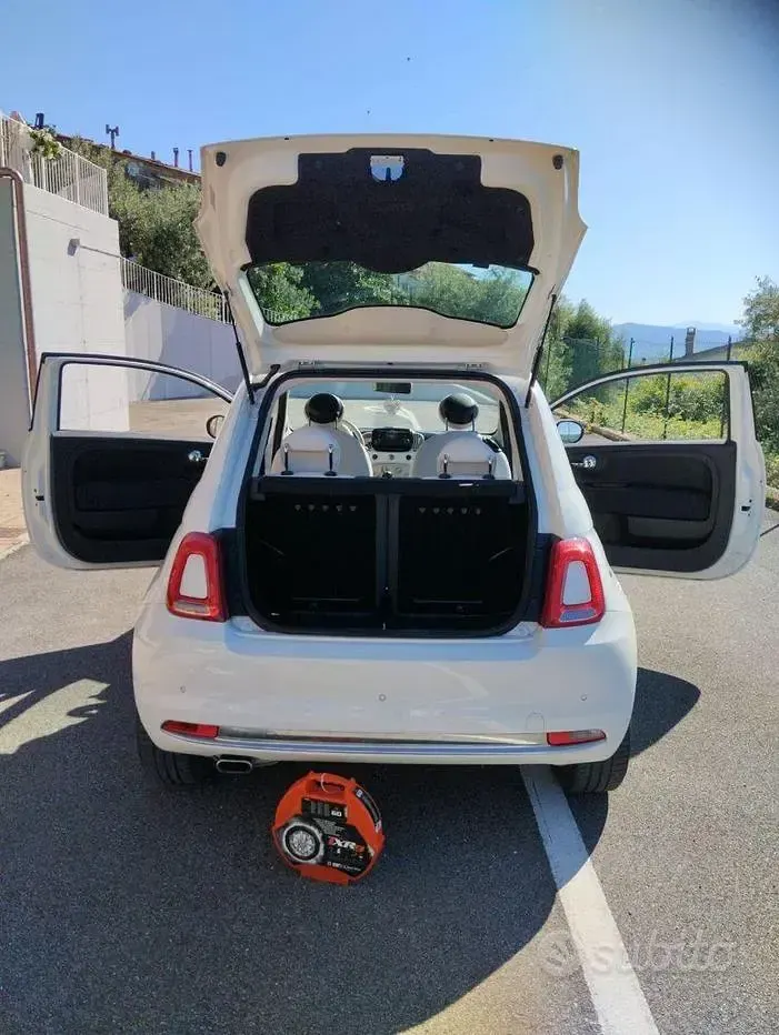 Usata Fiat 500 Lounge 69 CV (50 kW) 2019 Bianco Berlina