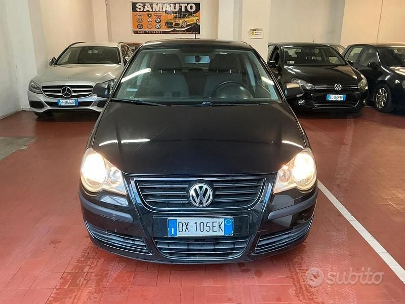 Usata VW Polo Highline 85 CV (62 kW) 2009 Nero Berlina