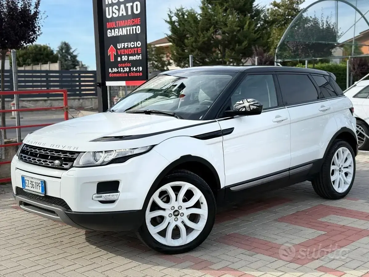 Usata Land Rover Range Rover evoque Dynamic 150 CV (110 kW) 2015 Bianco SUV