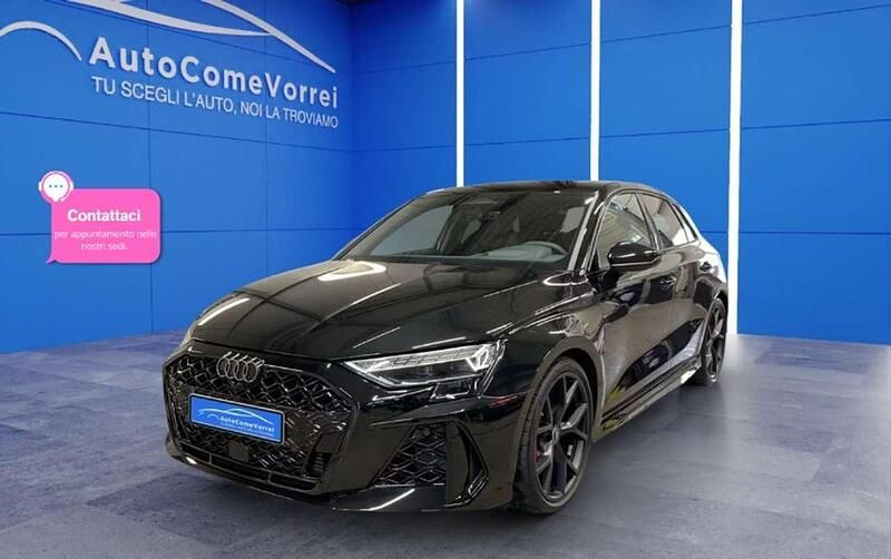 Usata Audi RS3 400 CV (294 kW) 2026 Nero Berlina