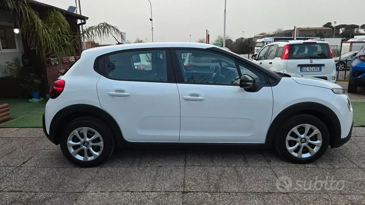 Usata Citroën C3 Feel 102 CV (75 kW) 2021 Bianco Utilitaria