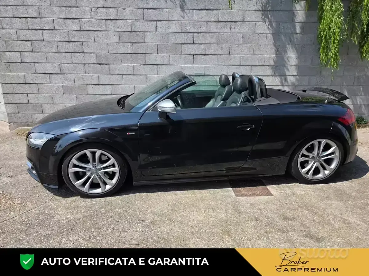 Usata Audi TTS Ambiente 272 CV (200 kW) 2010 Nero Cabrio