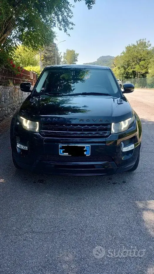 Usata Land Rover Range Rover evoque Black Edition 150 CV (110 kW) 2012 Nero SUV