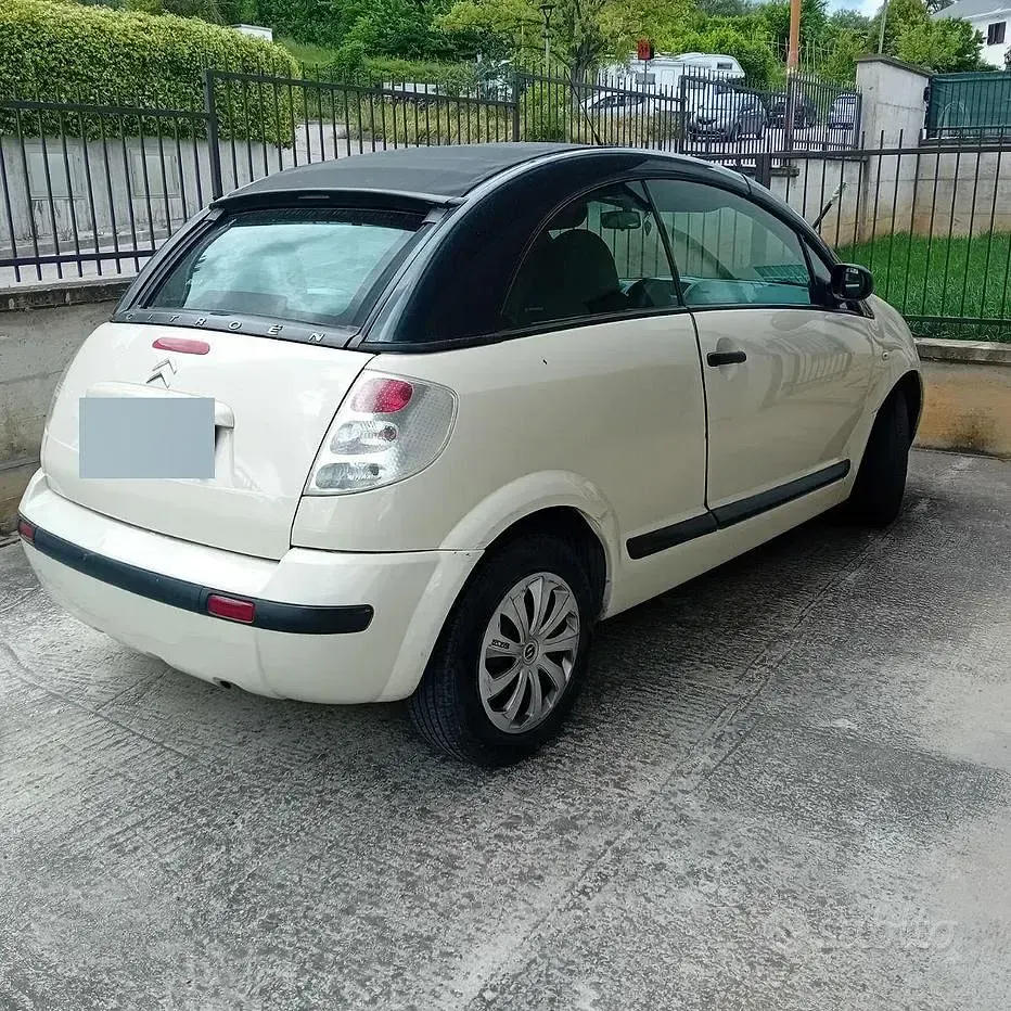 Usata Citroën C3 Pluriel 68 CV (50 kW) 2009 Cabrio
