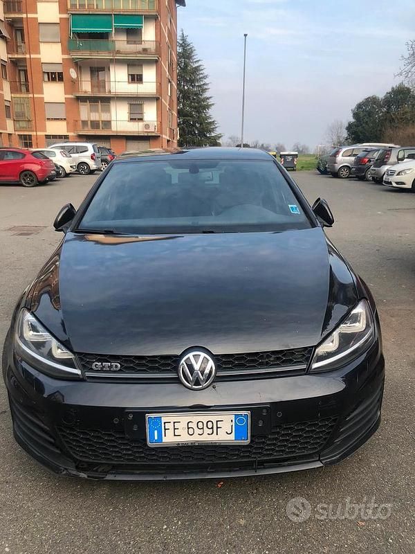 Usata VW Golf VII GTD 2016 Nero Berlina