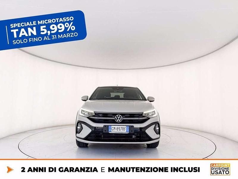 Usata VW Taigo R-line 110 CV (80 kW) 2023 Bianco SUV