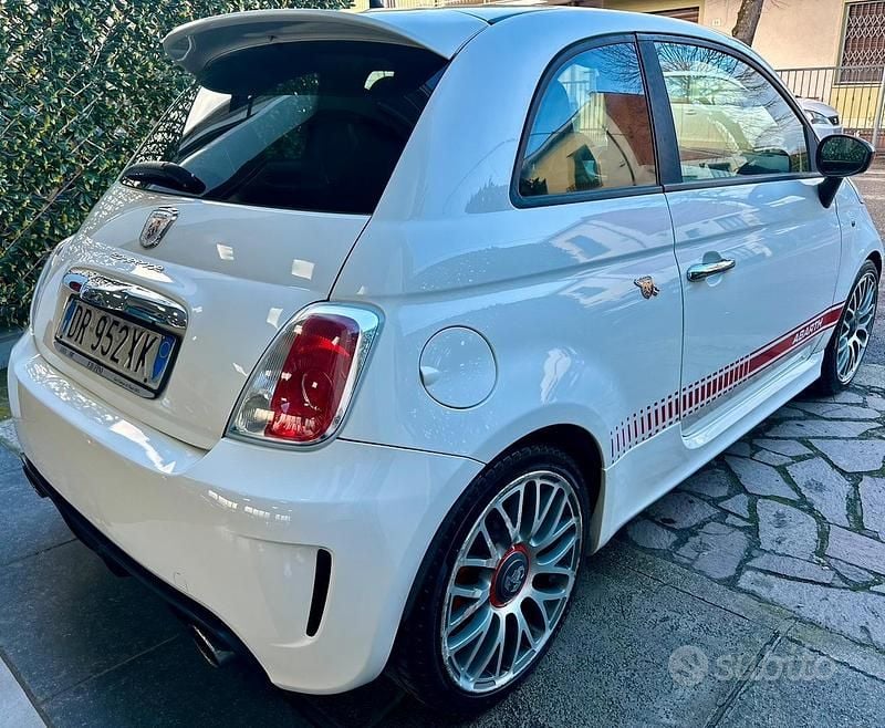 Usata Fiat 500 Abarth 160 CV (117 kW) 2008 Bianco Berlina