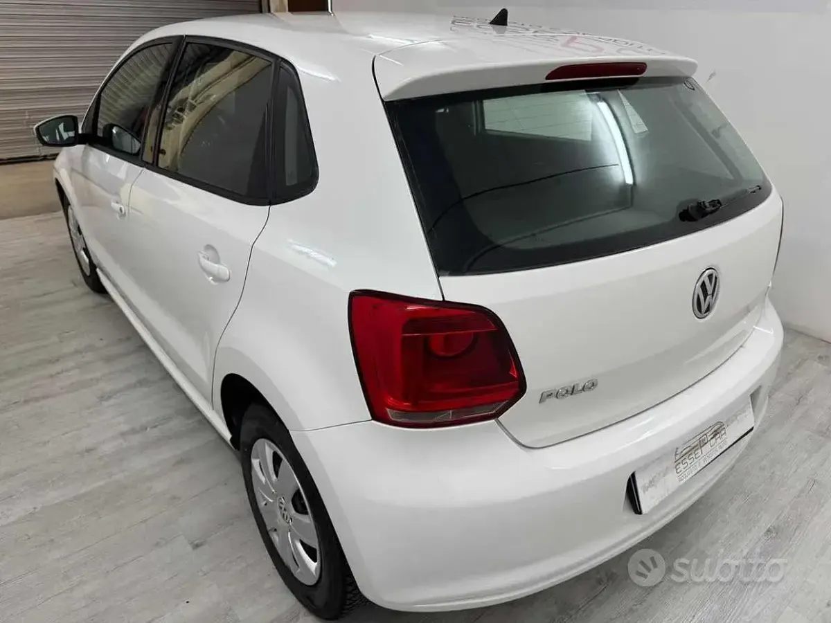 Usata VW Polo Trendline 60 CV (44 kW) 2012 Bianco Utilitaria