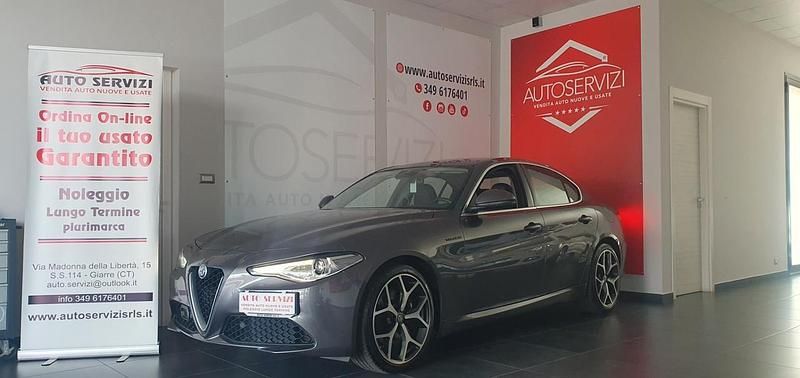 Grigio Usata 2020 Alfa Romeo Giulia Lusso Tre volumi | 23.900 € (Buon prezzo) - Immagine 1/4