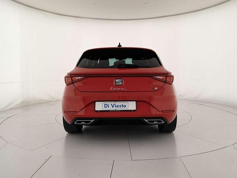 Usata Seat Leon FR 150 CV (110 kW) 2022 Rosso puro Berlina