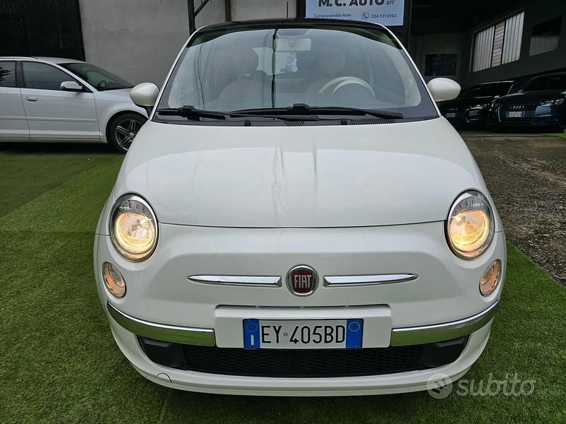 Usata Fiat 500 Lounge 69 CV (50 kW) 2015 Bianco Berlina