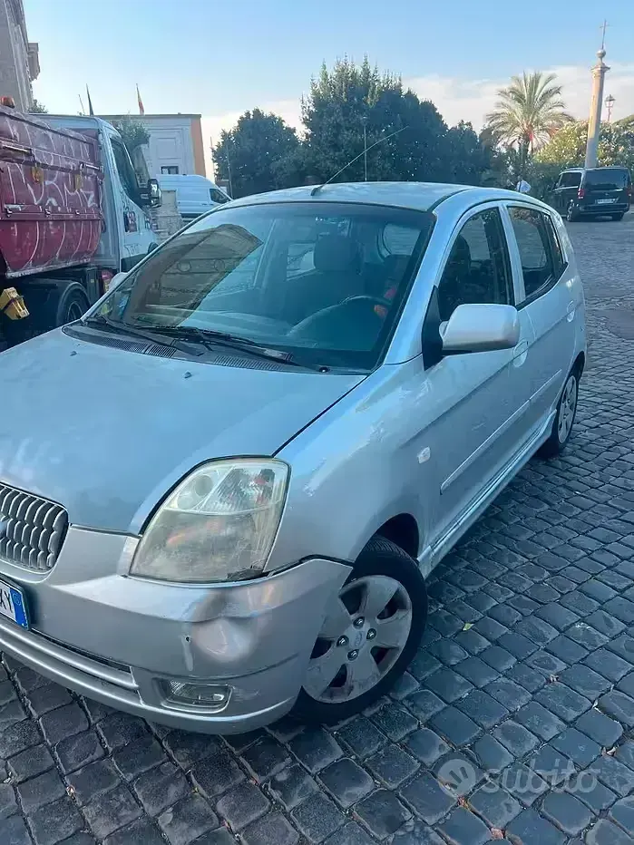 Usata Kia Picanto EX 65 CV (47 kW) 2005 Grigio Utilitaria