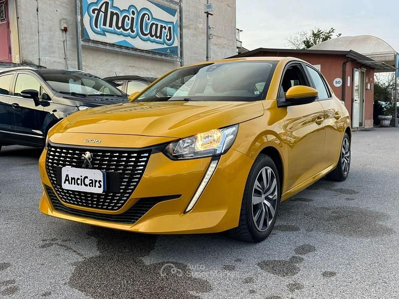 Gebraucht Peugeot 208 Active 75 PS (55 kW) 2020 Gelb Kleinwagen